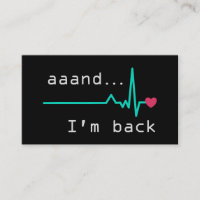 Annnd I'm back, Heart Attack Survivor