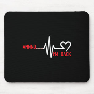 Annnd Im Ck - Heart Disease Awareness Mouse Mat