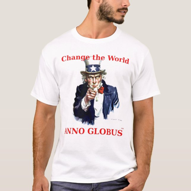 ANNO_GLOBUS-UncleSam-RED T-Shirt (Front)