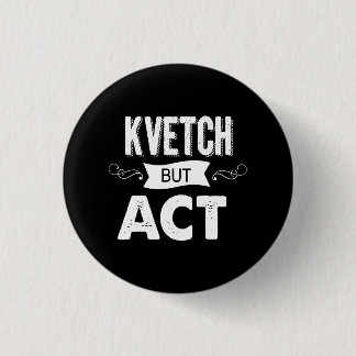 Announce your intentions with this 3 cm round badge