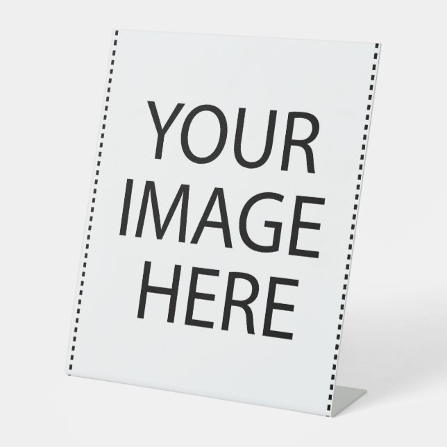 announce your own party pedestal sign (Front)