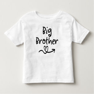 Announcement Big Brother   Matching Sibling Family Toddler T-Shirt