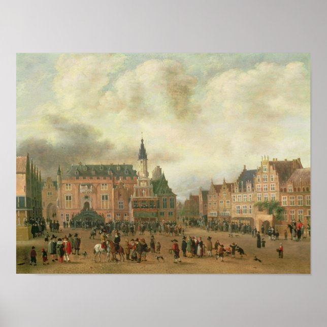 Announcement of the Peace of Breda Poster (Front)