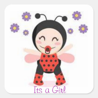 Announcement Stickers or labels