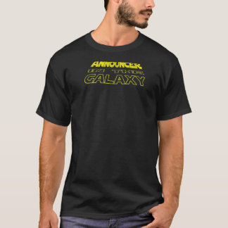 Announcer  Space Backside T-Shirt