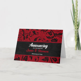 Announcing Business Partner Red Damask Announcement