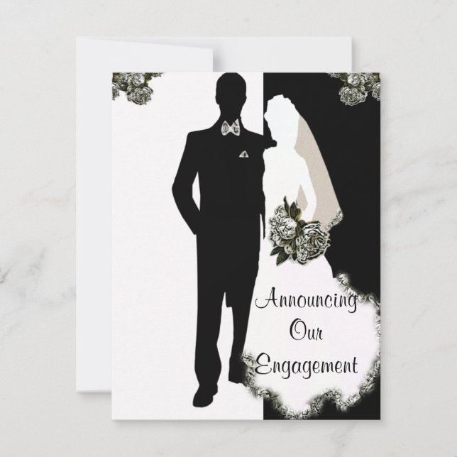 Announcing Our Engagement Cards (Front)