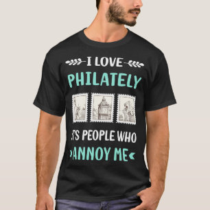 Annoy Me Philately Postage Stamp Stamps T-Shirt