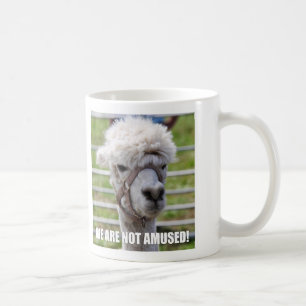 Annoyed Alpaca Mug