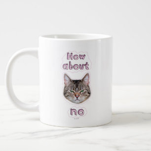 Annoyed Cat Large Coffee Mug