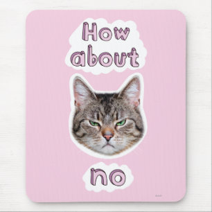 Annoyed Cat Mouse Mat