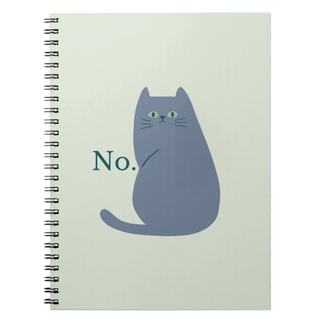 Annoyed Cat Notebook (Front)