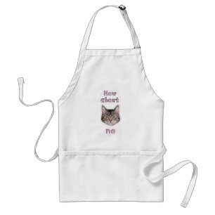 Annoyed Cat Standard Apron
