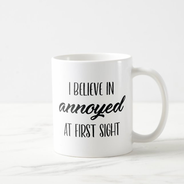 Annoyed Coffee Mug (Right)