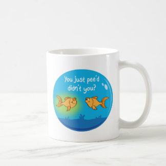 Annoyed Goldfish Coffee Mug
