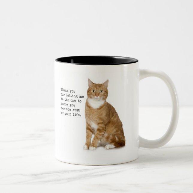 Annoying Cat Mug (Right)