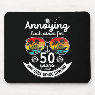 Annoying Each Other 50 Year 50th Wedding Anniversa Mouse Mat