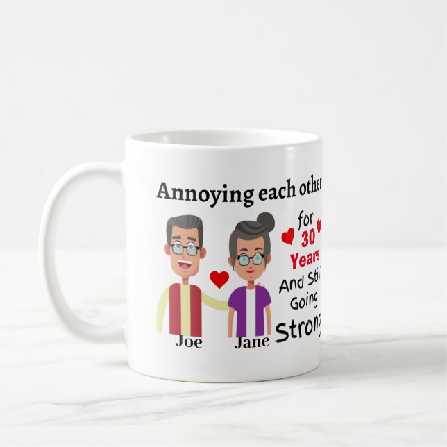 Annoying each other coffee mug (Left)