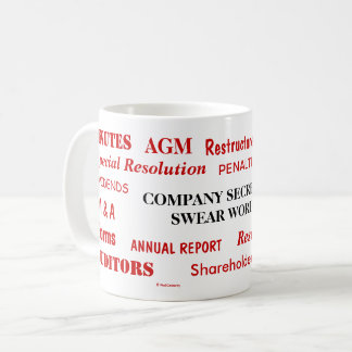 Annoying Funny Company Secretary Swear Words Coffee Mug