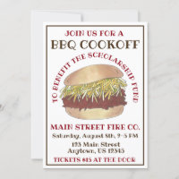 Annual BBQ Pork Barbecue Sandwich Cookoff Cook Off