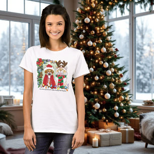 Annual Cat Christmas Photo T-Shirt