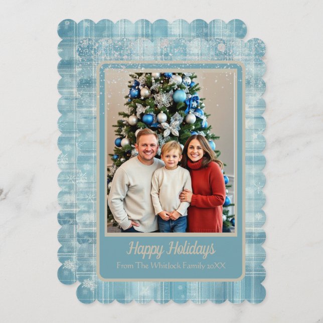 Annual Christmas card (Front/Back)