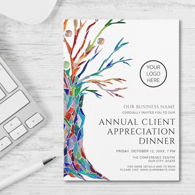 Annual Client Appreciation Dinner  Invitation (Creator Uploaded)