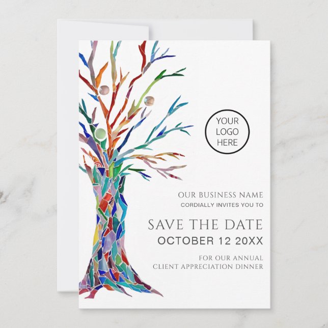 Annual Client Appreciation Dinner  Save The Date (Front)