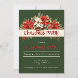 Annual Corporate Christmas Party Invitation