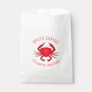 Annual Crab Feast Red Maryland Hard Shell Seafood Favour Bags
