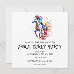 Annual Derby Party Invitation