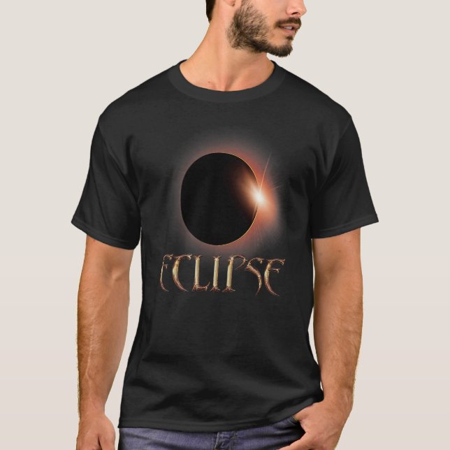 Annual Eclipse Oct 14 2023 and Total Eclipse April T-Shirt (Front)