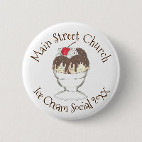 Annual Ice Cream Social Favour Hot Fudge Sundae