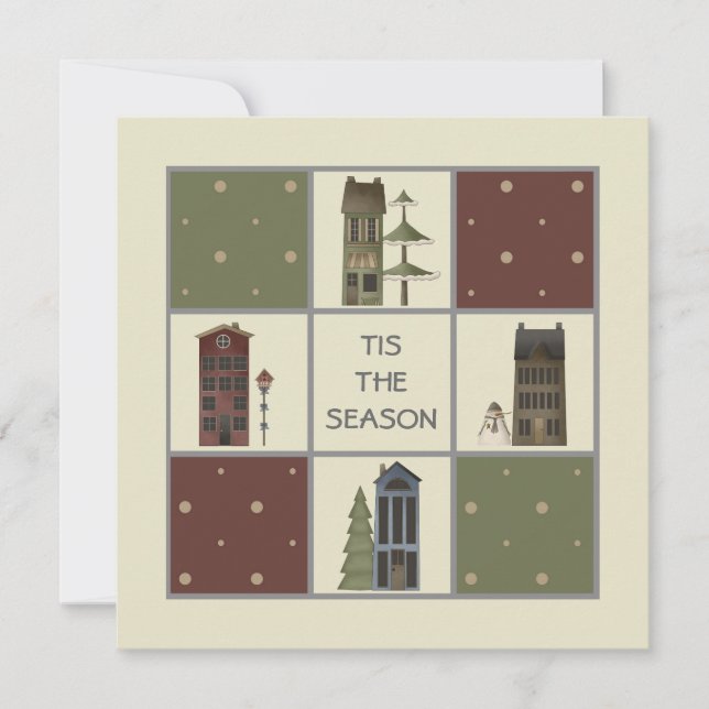 Annual Neighbourhood Holiday Party Invitations (Front)