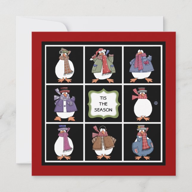 Annual Neighbourhood Holiday Party Invitations (Front)