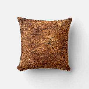 Annual rings tree texture structure cushion