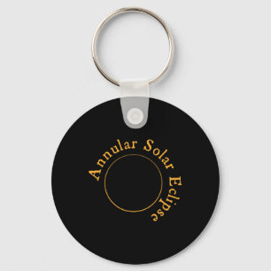 Annular Solar Eclipse  Key Ring