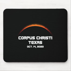 Annular Solar Eclipse S Corpus Christi Fall  Mouse Mat