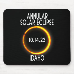 Annular Solar Eclipse T - Idaho Mouse Mat