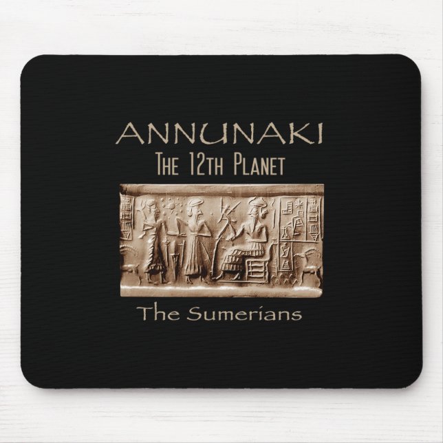 ANNUNAKI 12th Planet Nibiru Mouse Mat (Front)