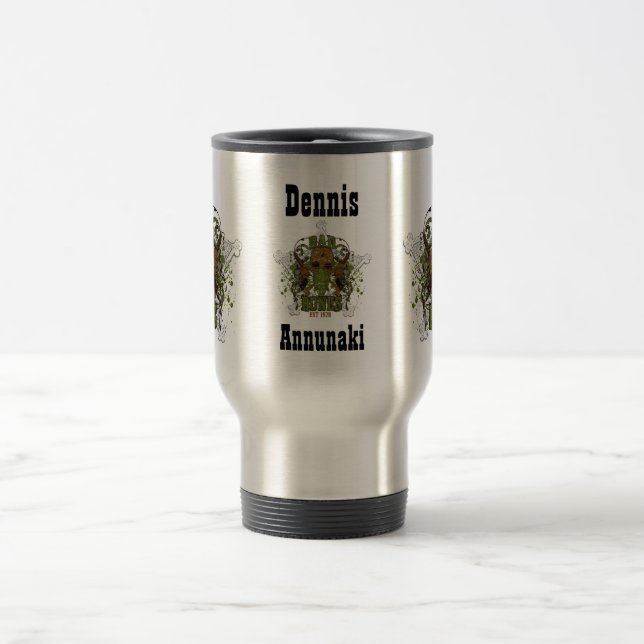Annunaki Skull "Bad Bones" Travel Mug (Center)