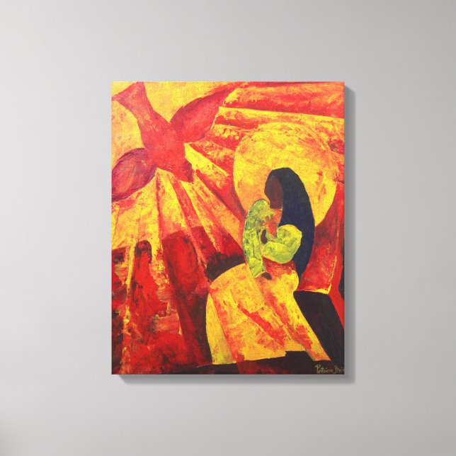 Annunciation 2011 canvas print (Front)