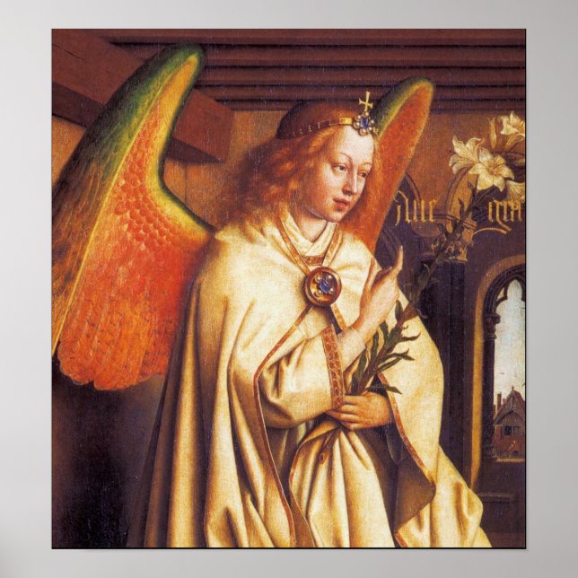 ANNUNCIATION ANGEL Archangel Gabriel Detail Poster (Front)