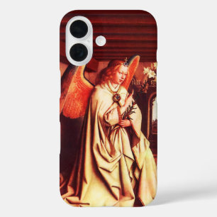 ANNUNCIATION ANGEL Archangel Gabriel,Jan Van Eyck iPhone 16 Case