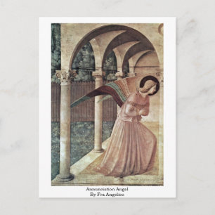 Annunciation Angel By Fra Angelico Postcard