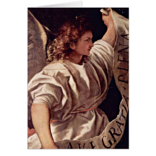 Annunciation Angel By Titian