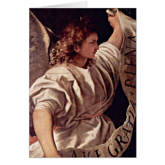 Annunciation Angel By Titian