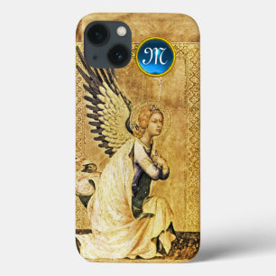 ANNUNCIATION ANGEL MONOGRAM,Parchment iPhone 13 Case