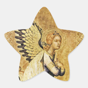 ANNUNCIATION ANGEL Star Star Sticker