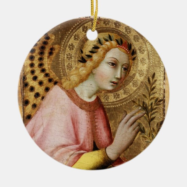 ANNUNCIATION ANGELS Magic Of Christmas Ceramic Tree Decoration (Front)